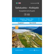 Kungsleden 3 Saltoluokta Kvikkjokk karta och guide Outdoorkartan